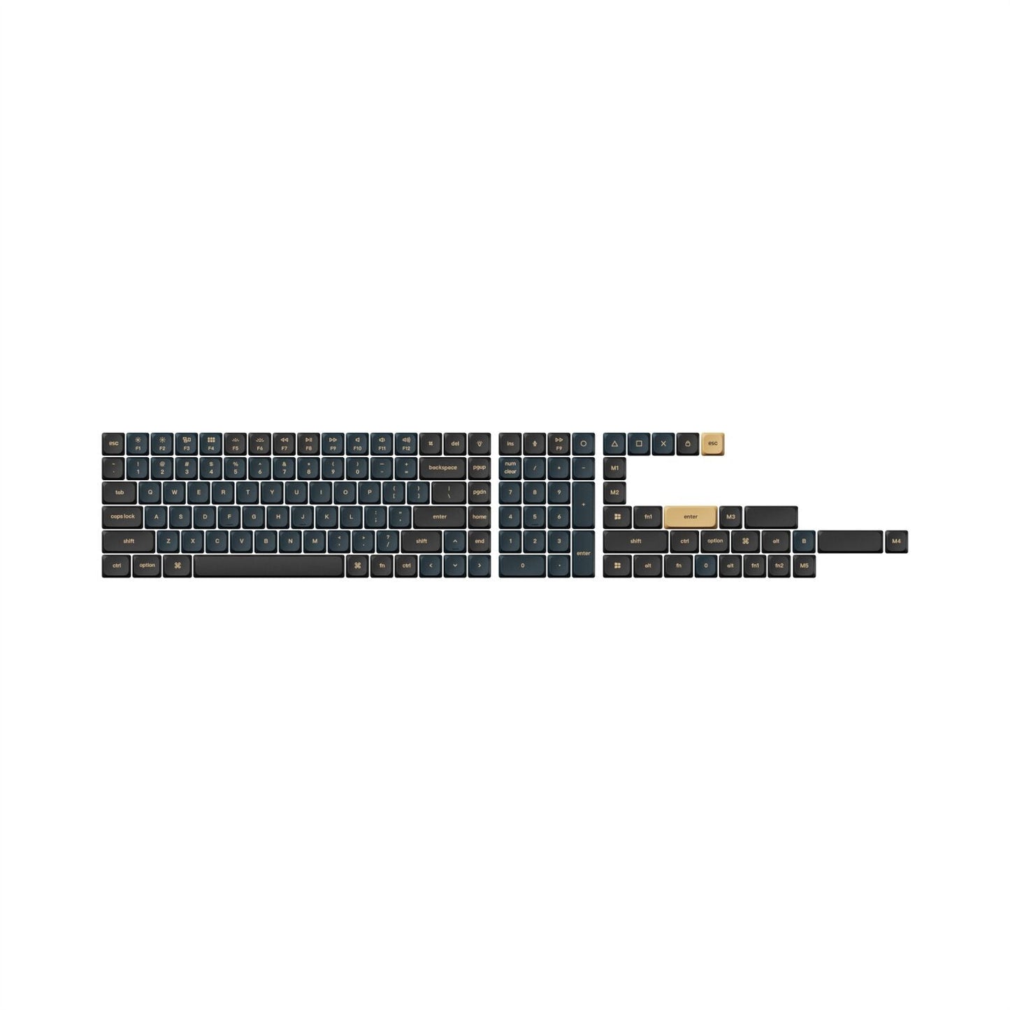 Keychron PBT LSA Knight Keycap Set V2 - Low Profile | dynacor.co.za