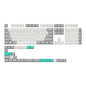 Keychron Cherry Profile Double Shot PBT Full Keycap Set - Grey/White/Mint | dynacor.co.za