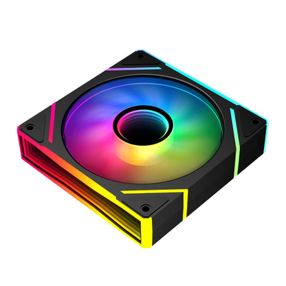 PCBuilder STORM PRISM 120mm ARGB Fan - Black | dynacor.co.za