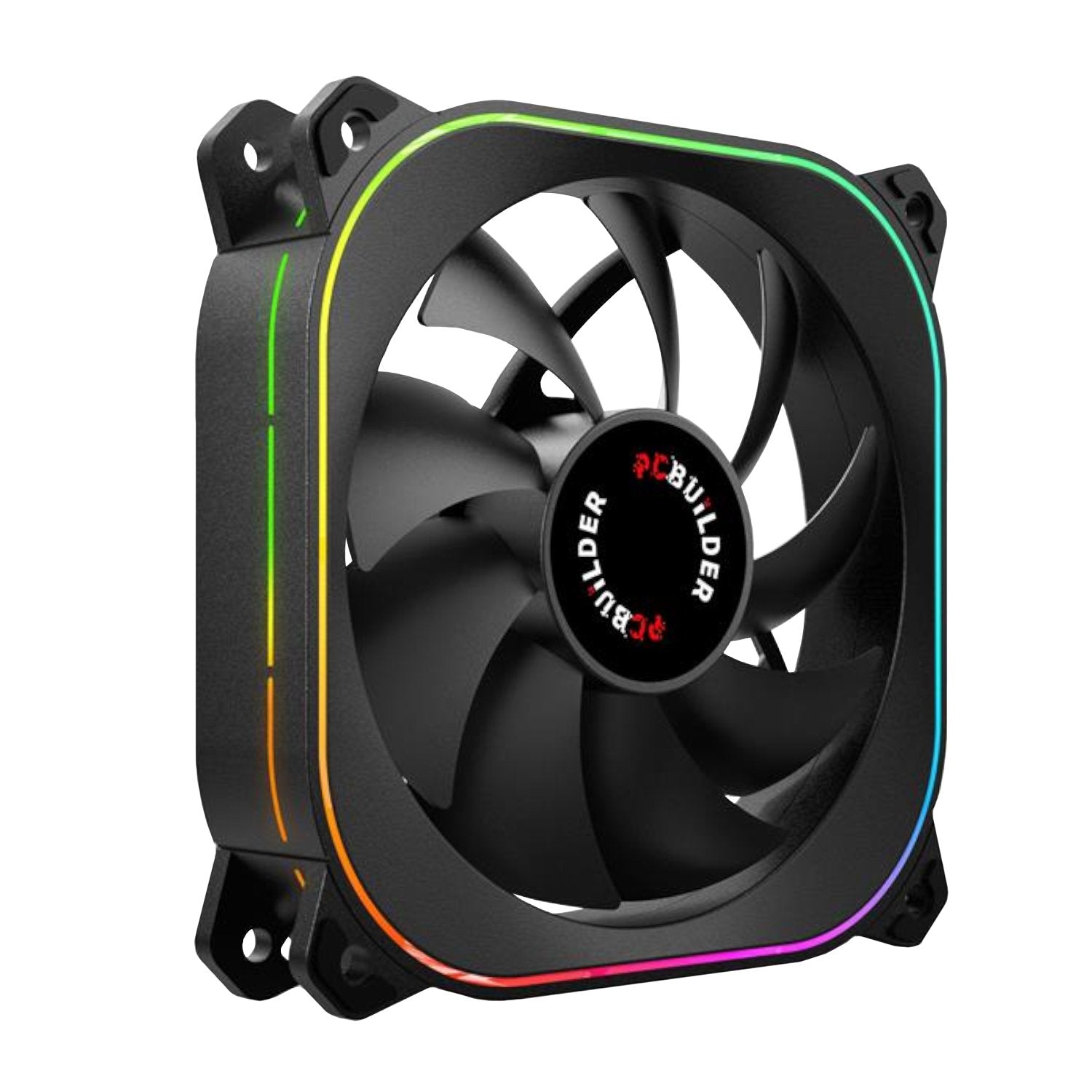 PCBuilder TORNADO CHILL 120mm ARGB Fan - Black | dynacor.co.za