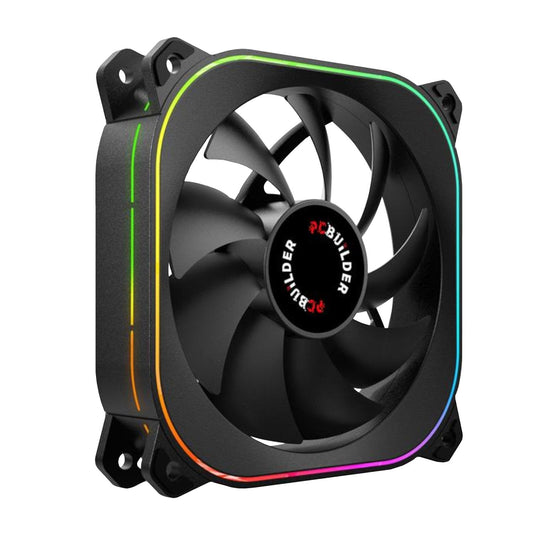 PCBuilder TORNADO CHILL 120mm ARGB Fan - Black | dynacor.co.za
