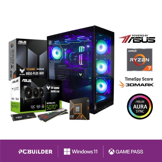 PCBuilder Ryzen 7 9700X VALOUR Windows 11 Gaming PC | dynacor.co.za