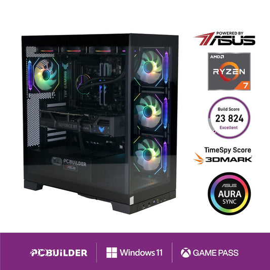 PCBuilder Ryzen 7 7800X3D ARCHON Windows 11 Gaming PC | dynacor.co.za