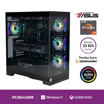 PCBuilder Ryzen 7 7800X3D ARCHON Windows 11 Gaming PC | dynacor.co.za