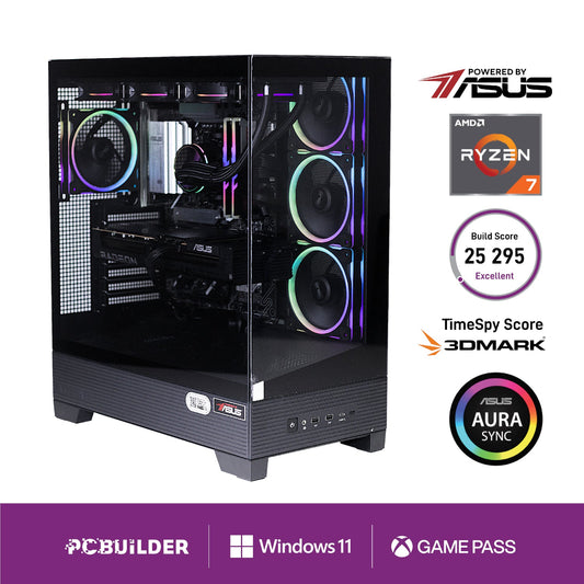 PCBuilder Ryzen 7 7800X3D MAXIMUS Windows 11 Gaming PC | dynacor.co.za
