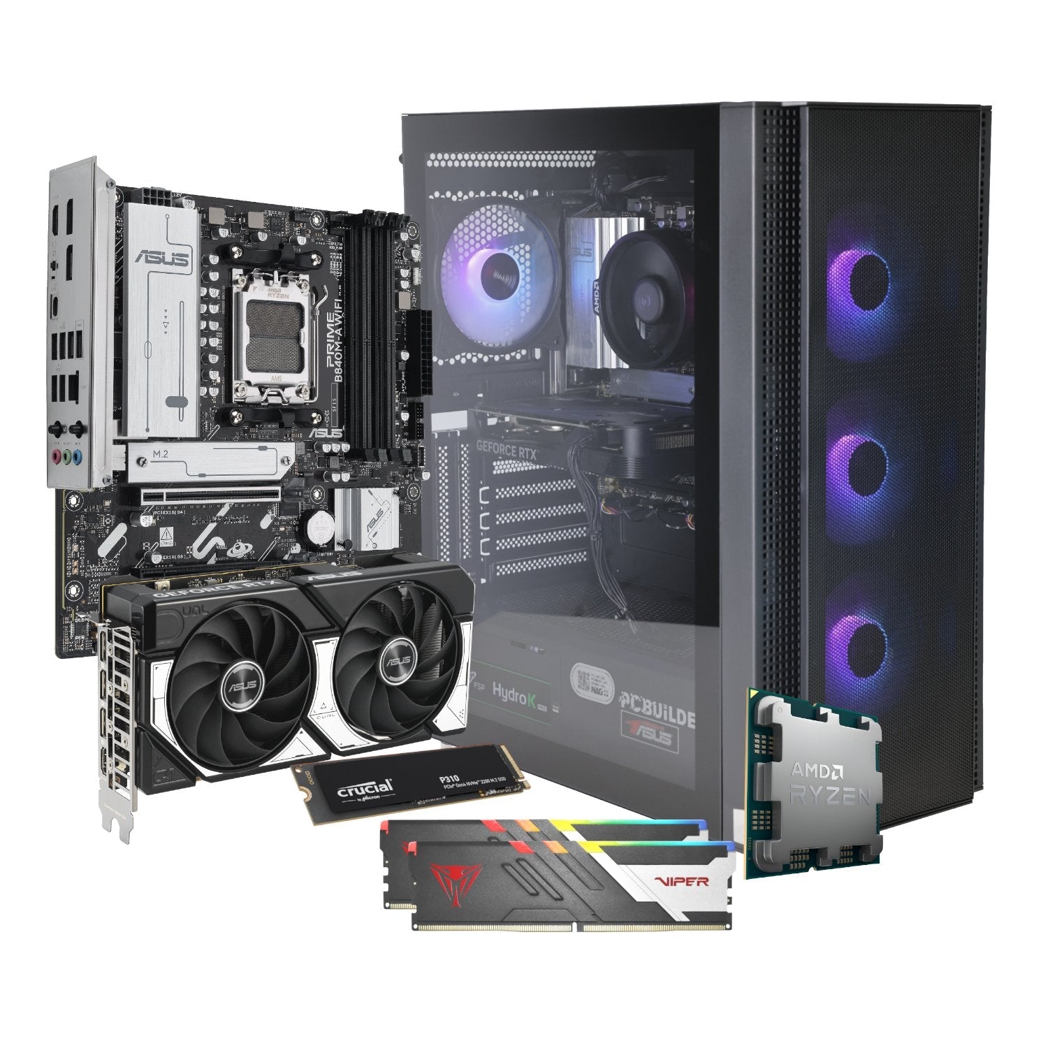 PCBuilder Ryzen 5 8400F OBLIVION Windows 11 Gaming PC | dynacor.co.za