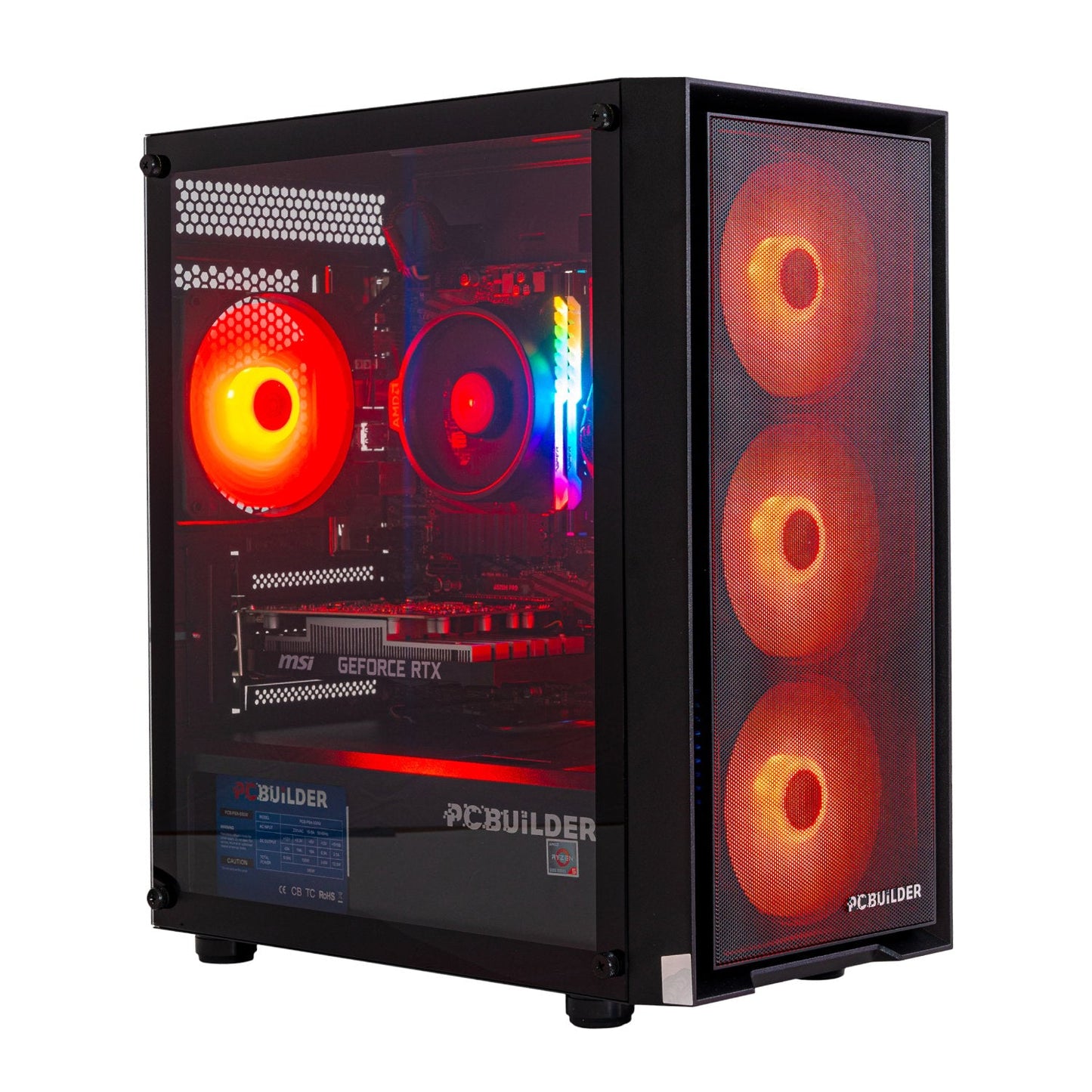 PCBuilder Ryzen 5 5500 SCOUT Windows 11 Gaming PC | dynacor.co.za