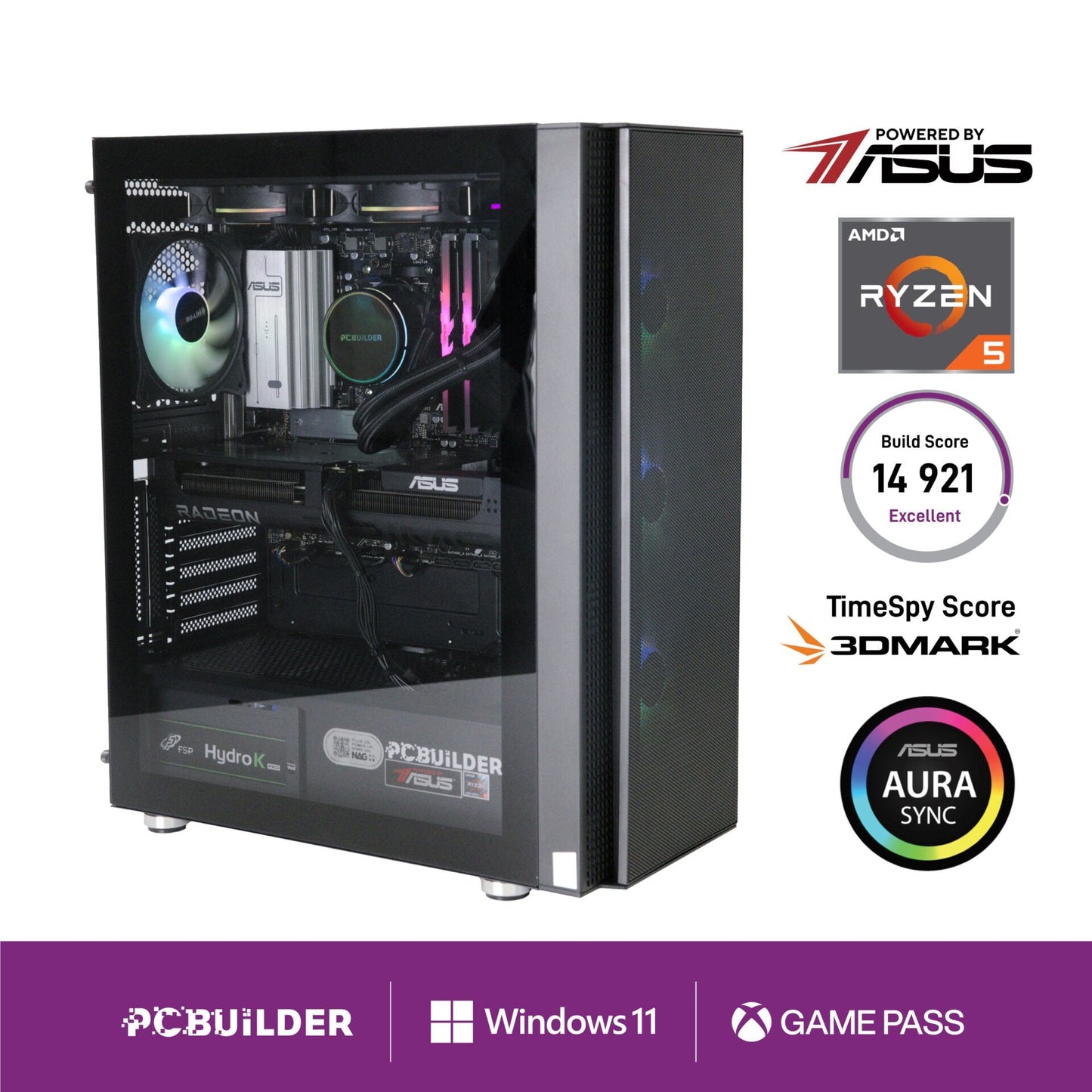 PCBuilder Ryzen 5 7600 SEEKER Windows 11 Gaming PC | dynacor.co.za