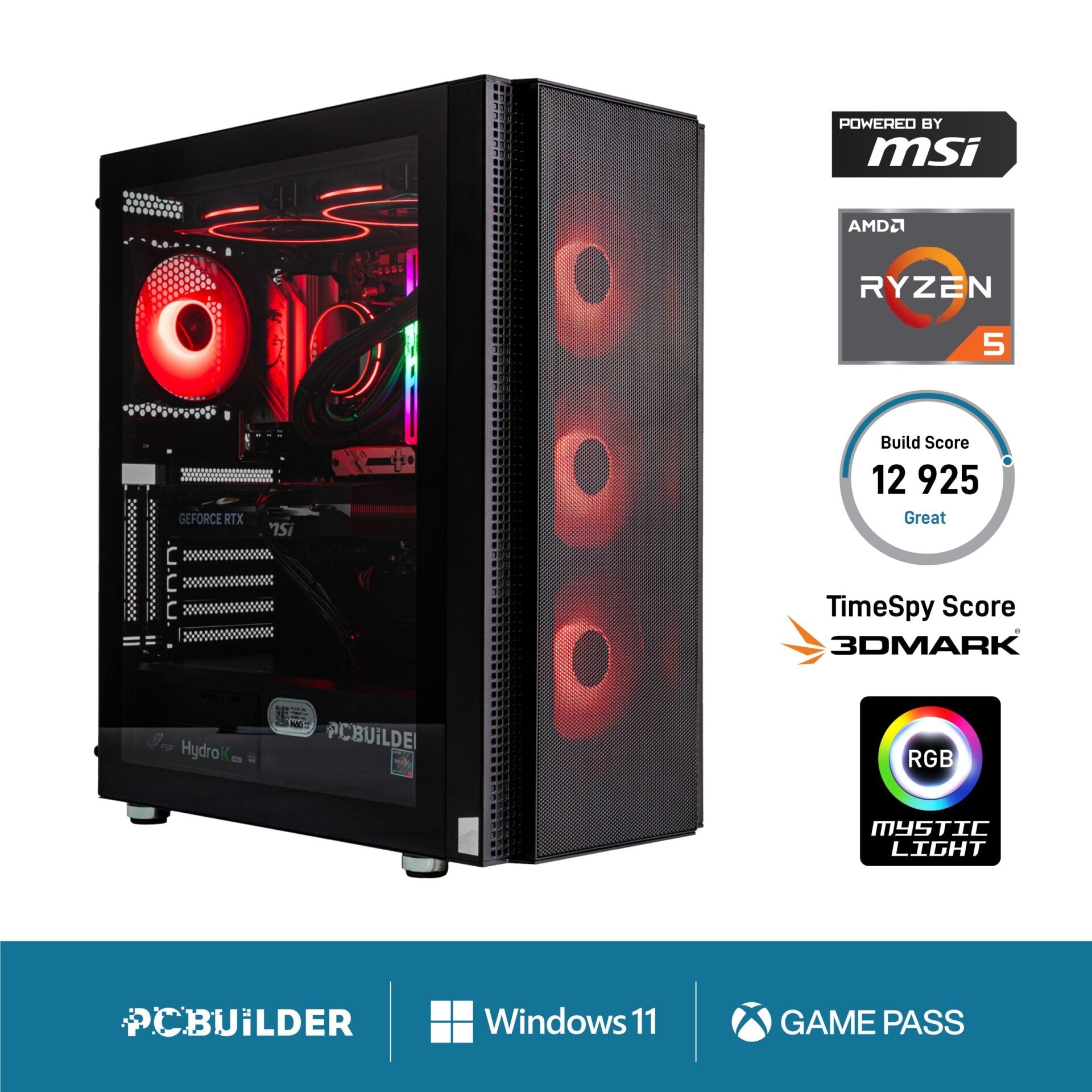 PCBuilder Ryzen 5 7600 SPECIALIST Windows 11 Gaming PC | dynacor.co.za
