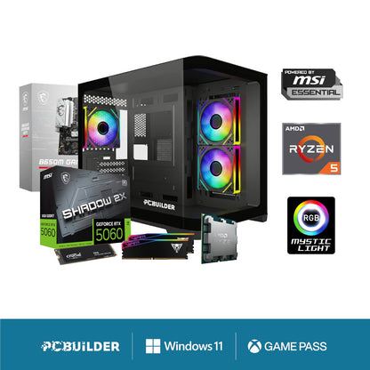 PCBuilder Ryzen 5 7600 SPECIALIST Windows 11 Gaming PC | dynacor.co.za