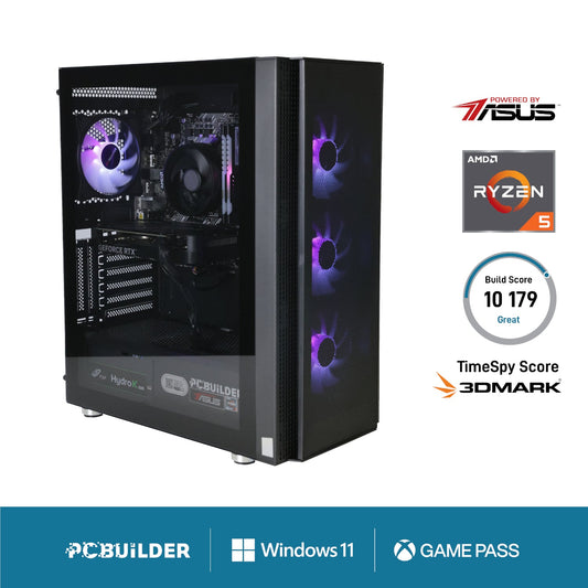 PCBuilder Ryzen 5 5600X TITAN Windows 11 Gaming PC | dynacor.co.za