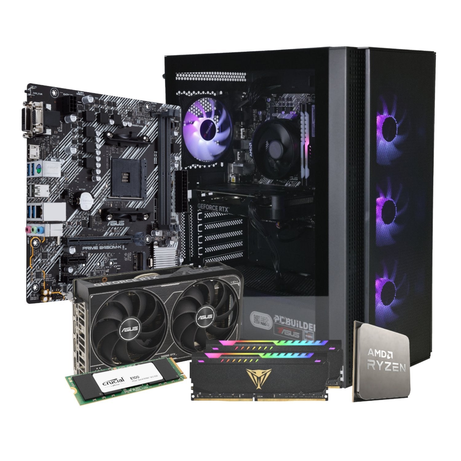 PCBuilder Ryzen 5 5600X TITAN Windows 11 Gaming PC | dynacor.co.za