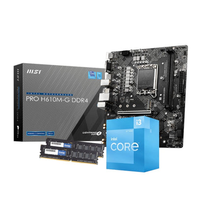 PCBuilder Intel Core i3-12100 LEVEL UP Core Upgrade Kit | dynacor.co.za