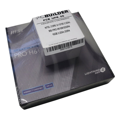 PCBuilder Intel Core i3-12100 LEVEL UP Core Upgrade Kit | dynacor.co.za