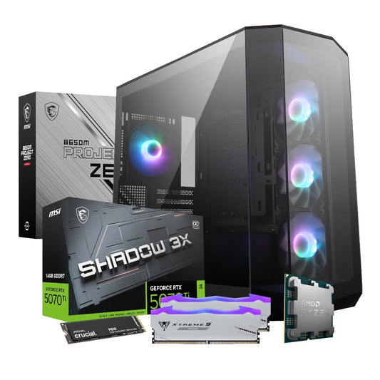 PCBuilder Ryzen 7 9800X3D VALKYRIE Windows 11 Gaming PC | dynacor.co.za