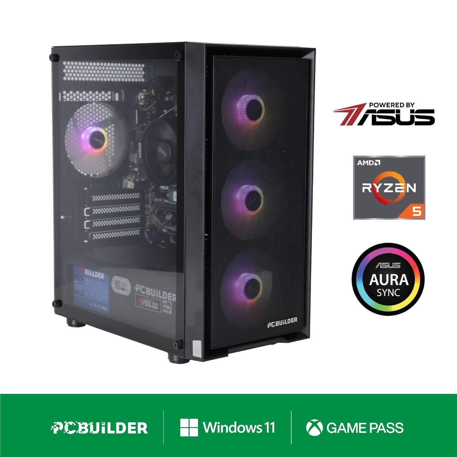 PCBuilder Ryzen 5 8600G WARDEN Windows 11 Gaming PC | dynacor.co.za