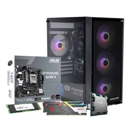 PCBuilder Ryzen 5 8600G WARDEN Windows 11 Gaming PC | dynacor.co.za