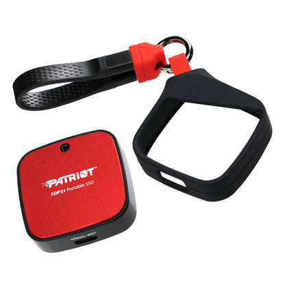 Patriot PDP31 2TB Type-C Portable SSD - Red / Black | dynacor.co.za