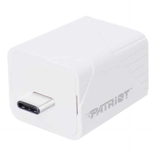 Patriot iLuxe Cube 256GB Type-C Smart Backup Solution - White | dynacor.co.za