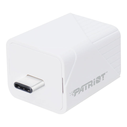 Patriot iLuxe Cube 512GB Type-C Smart Backup Solution - White | dynacor.co.za
