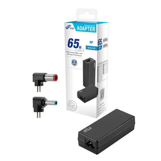FSP PRO 65W Universal Laptop Adapter – HP | dynacor.co.za