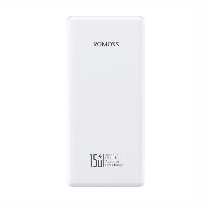 Romoss Power Bank PRC 20000mAh 15W WH | dynacor.co.za