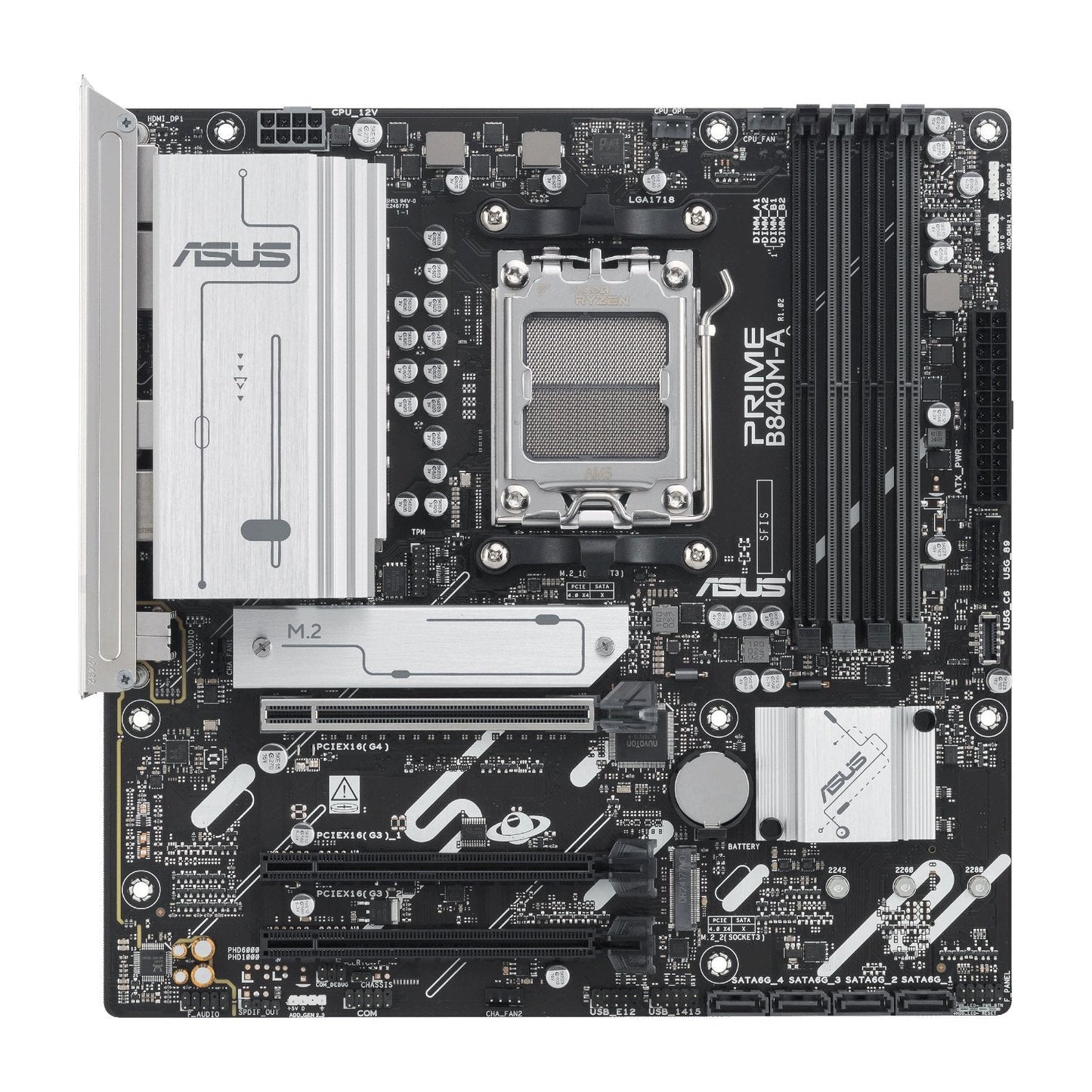 Asus PRIME B840M-A-CSM AM5 Micro ATX Motherboard | dynacor.co.za