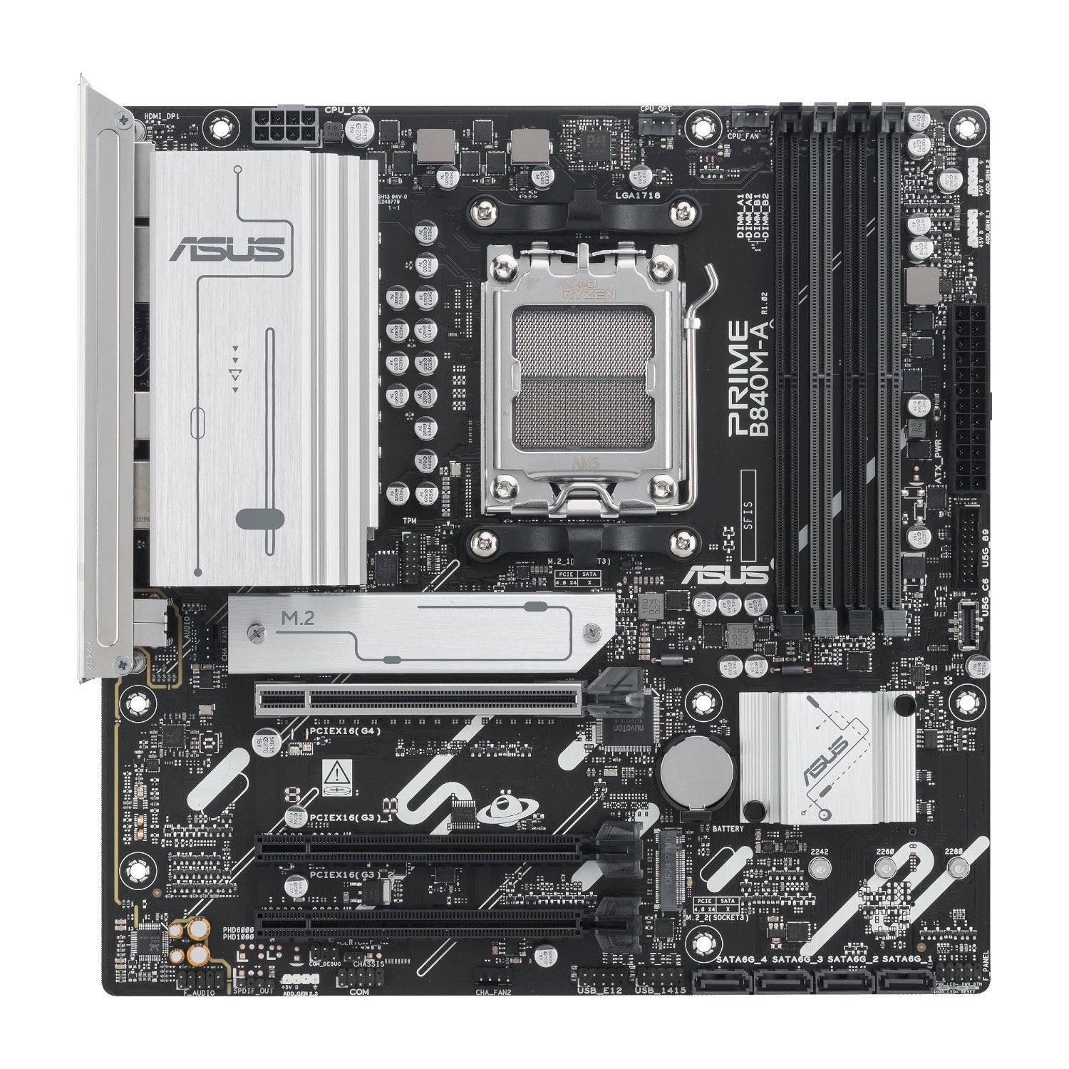 Asus PRIME B840M-A-CSM AM5 Micro ATX Motherboard | dynacor.co.za