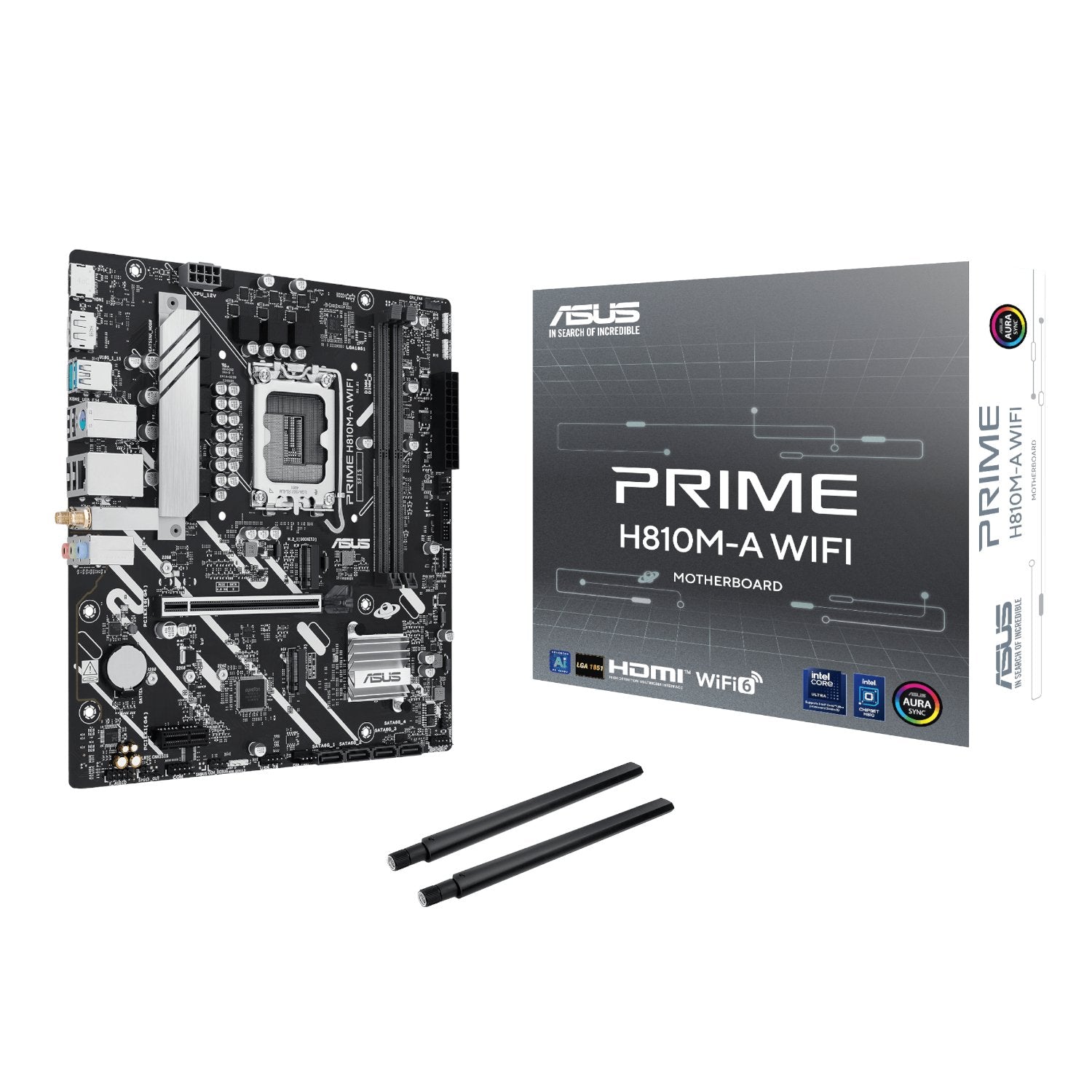 Asus PRIME H810M-A WIFI LGA1851 Micro ATX Motherboard | dynacor.co.za
