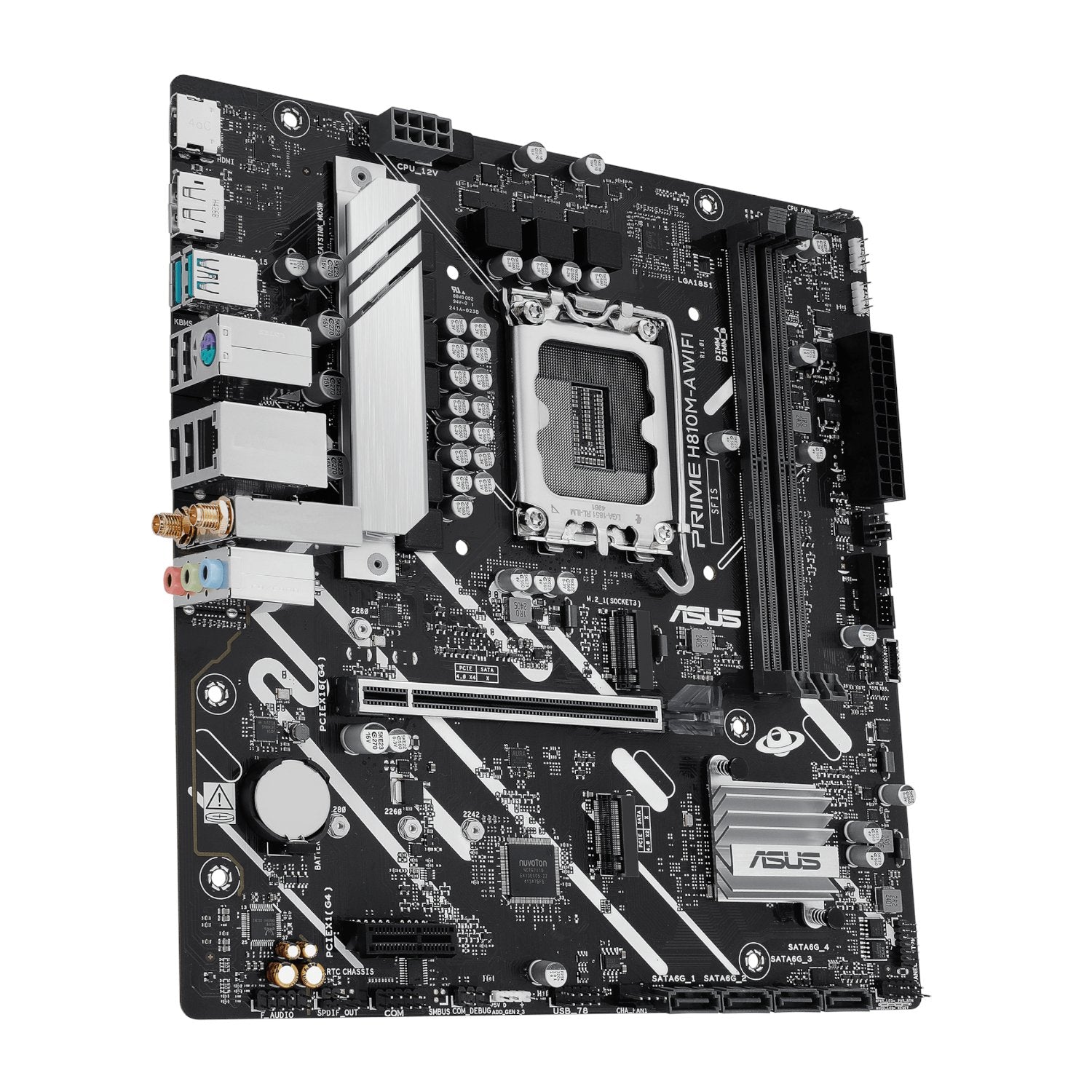 Asus PRIME H810M-A WIFI LGA1851 Micro ATX Motherboard | dynacor.co.za