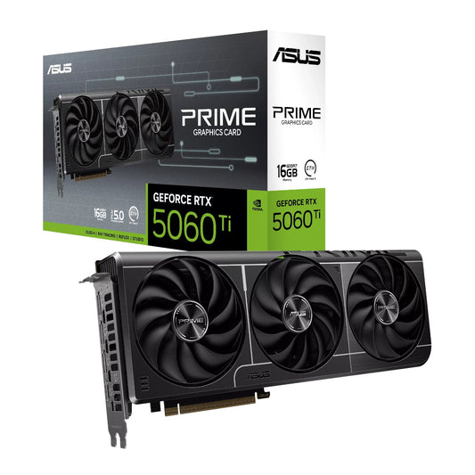 ASUS PRIME GeForce RTX 5060 Ti 16GB GDDR7 Graphics Card | dynacor.co.za