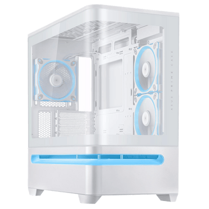 ASUS Prime AP202 ARGB mATX White Chassis | dynacor.co.za