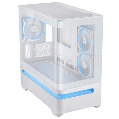 ASUS Prime AP202 ARGB mATX White Chassis | dynacor.co.za