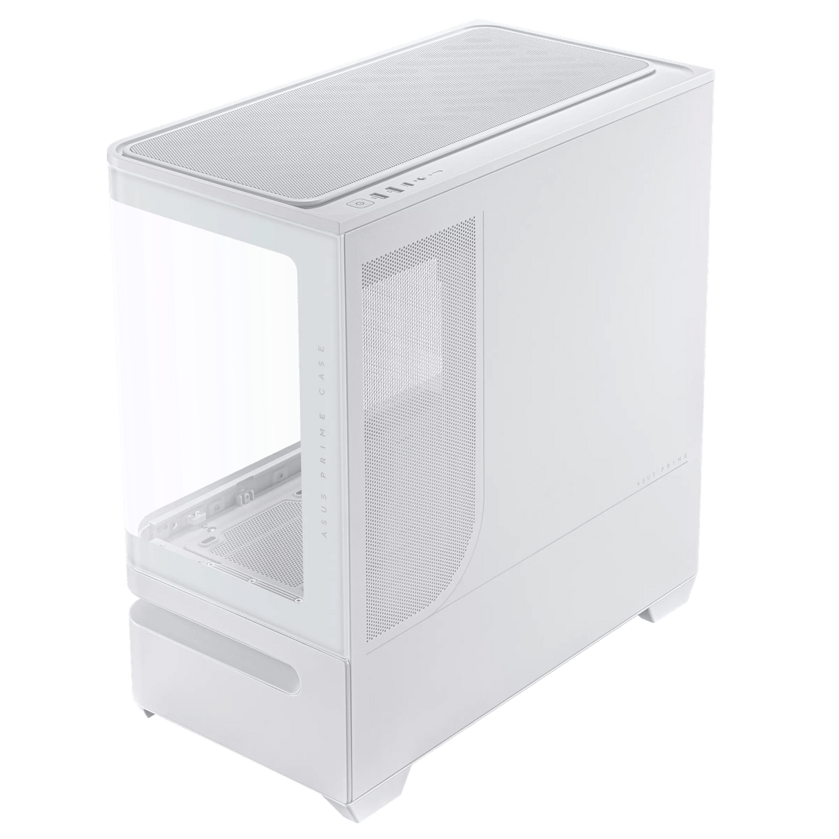 ASUS Prime AP202 ARGB mATX White Chassis | dynacor.co.za