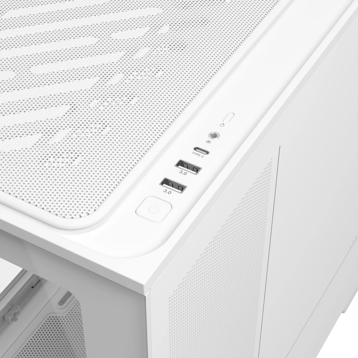 ASUS Prime AP202 ARGB mATX White Chassis | dynacor.co.za