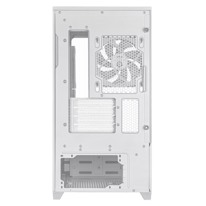 ASUS Prime AP202 ARGB mATX White Chassis | dynacor.co.za