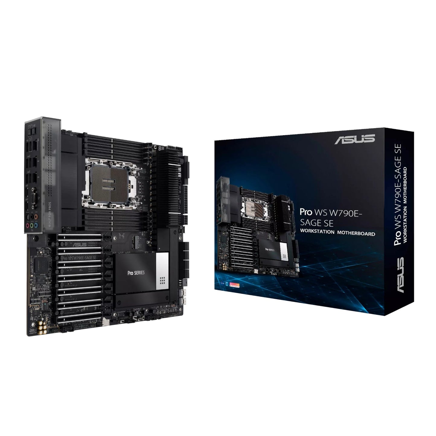 Asus Pro WS W790E-SAGE SE LGA4677 EEB Motherboard | dynacor.co.za