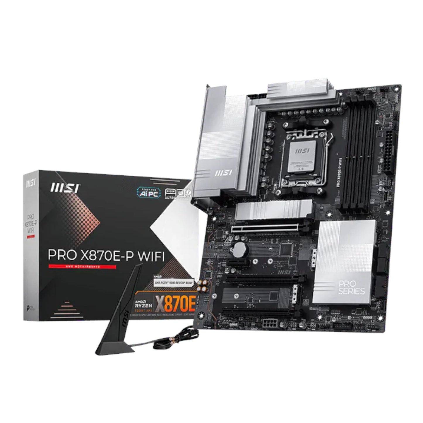 MSI PRO X870E-P WIFI AM5 ATX Motherboard | dynacor.co.za