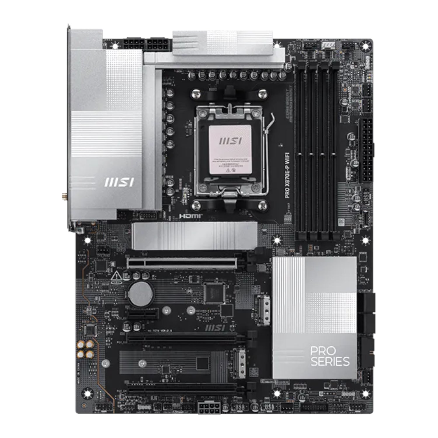 MSI PRO X870E-P WIFI AM5 ATX Motherboard | dynacor.co.za