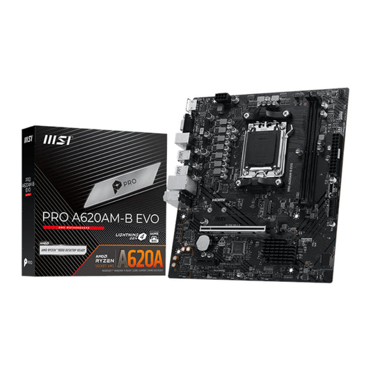 MSI PRO A620AM-B EVO AM5 M-ATX Motherboard | dynacor.co.za