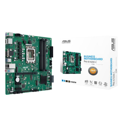 ASUS PRO B760M C CSM LGA 1700 M-ATX Motherboard | dynacor.co.za