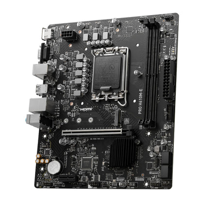 MSI PRO H610M-E Intel LGA1700 DDR5 M-ATX Motherboard | dynacor.co.za