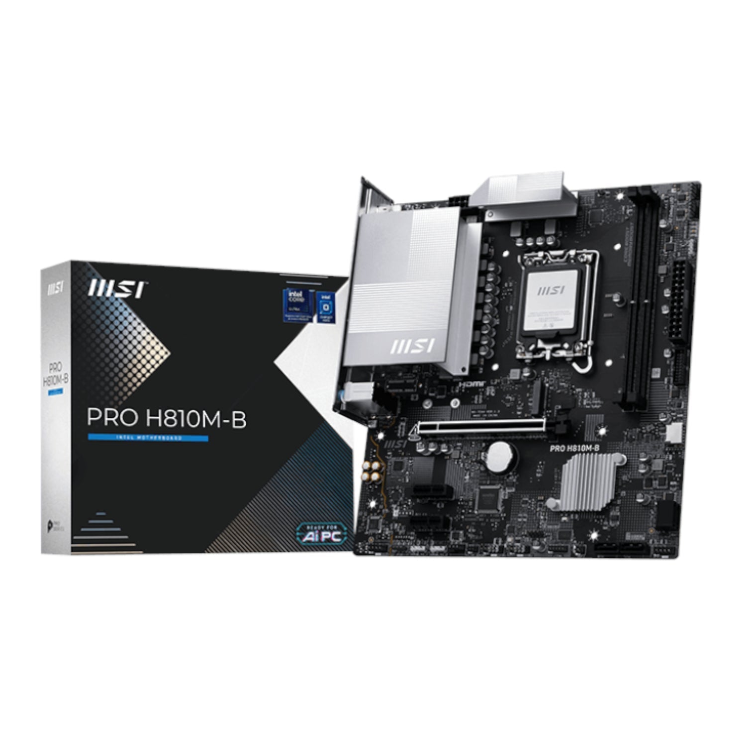 MSI H810M-B PRO LGA1851 M-ATX DDR5 Motherboard | dynacor.co.za