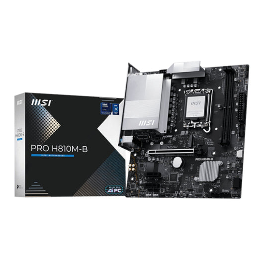 MSI H810M-B PRO LGA1851 M-ATX DDR5 Motherboard | dynacor.co.za