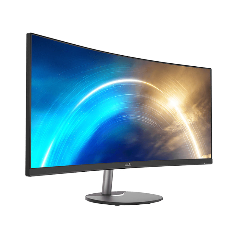 MSI PRO MP341CQ 34" VA Ultrawide Curved Pro Monitor (1500R, 3440x1440, 1ms, 100Hz) | dynacor.co.za