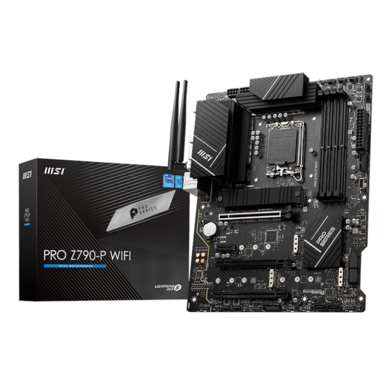 MSI PRO Z790-P WIFI Motherboard – Intel Z790, Wi-Fi 6E, DDR5, ATX | dynacor.co.za