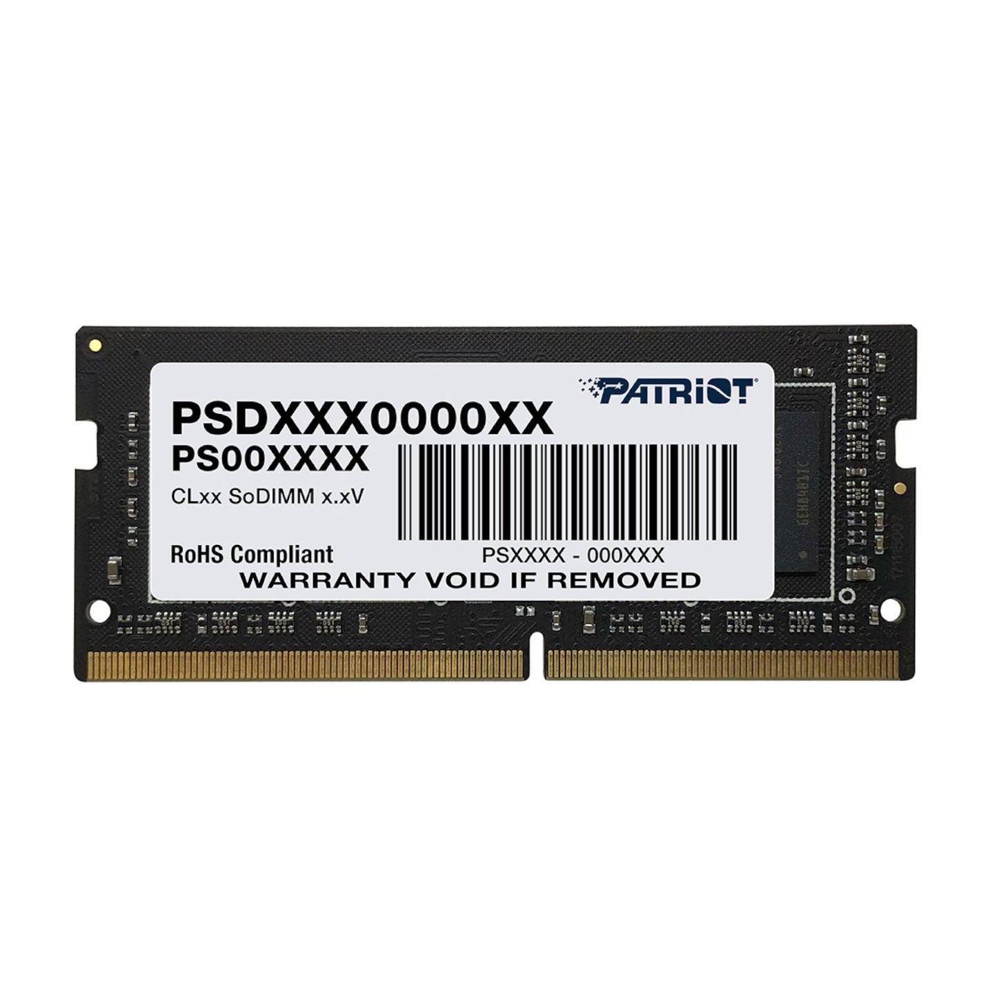 Patriot Signature Line 16GB 3200MHz DDR4 Single Rank SODIMM Notebook Memory | dynacor.co.za