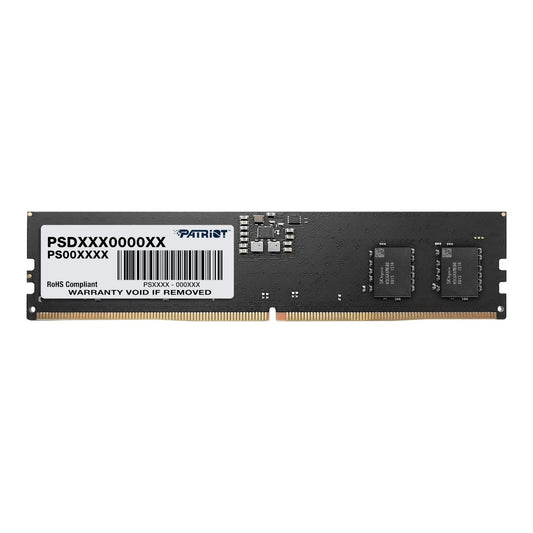 Patriot Signature Line 8GB 4800MHz DDR5 UDIMM Desktop Memory | dynacor.co.za