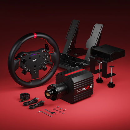 PXN VD4 Direct Drive Sim Racing Wheel – PD-HM Dual Pedal – Z8 Clamp Bundle | dynacor.co.za