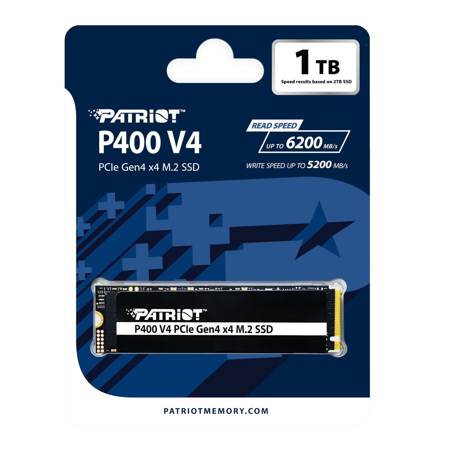 Patriot P400 V4 PCIe Gen4 x4 1TB M.2 2280 NVMe SSD | dynacor.co.za